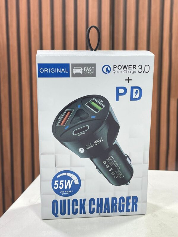 Fonte carregador veicular quick charger